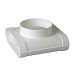 Té vertical 90° pour bouche ⌀125mm