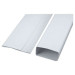 Tube rectangulaire pliant Lg 3m 55x220 