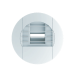 Bouche extraction hygroréglable pour cuisine