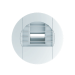 Bouches Extraction Cuisine HYGRO ⌀125 Tirette 10/40/90m3/h - ECONONAME - ALIZE10/90T - 3664132001181