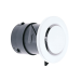 Bouche réglable ⌀80 manchon court - PB 80 R - ATLANTIC - 422248 - 3416084222486