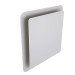 Bouche carré blanc 125 Haelix 188061 UBBINK