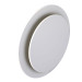 Bouche ronde blanc 125 Haelix 188060 UBBINK