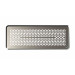 Grille allongée CLF 340 x 130 mm inox satiné ZEHNDER COMFOSYSTEMS ComfoGrid Bologna  - 990322313