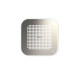 Grille ronde DN25 inox inox satiné  ZEHNDER COMFOSYSTEMS ComfoGrid Topazio - 990322331