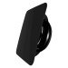 Bouche de ventilation design D125 carré noir