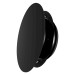 Bouche de ventilation design D125 ronde noir