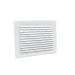 Grilles à auvents en aluminium prélaqué blanc GA BL 200 x 100 GAM - 6750 ANJOS