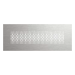 78300667 Profi-air design AVANTGARDE stainless steel 350x130 mm FRAENKISCHE France Grille de ventilation