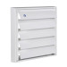 Grille de façade blanche 225x225 mm 433 16236 RENSON