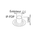 Sortie pour toiture plate
