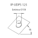 Sortie pour toiture inclinée ip udps helios 125