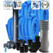 Kit puits canadien Performance 1200m3h Kit puits canadien 119500008 ECONONAME