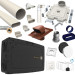 Pack personnalisable Centrale VMC double flux Renson Flux+ Flat