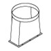 RRAR CRCB AC PR 45 Plénum circulaire de raccordement 971038 S&P UNELVENT