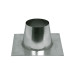 Solin de toiture plat 0 à 10° inox D125/200mm 191231 UBBINK