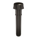 Sortie de toit noir diamètre 180 mm isolé Ventub 169860 UBBINK