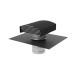 Sortie de toiture anthracite diamètre 125mm Ubiflu 9 900112 UBBINK