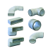 tub-pla unelvent conduits joints 55x110