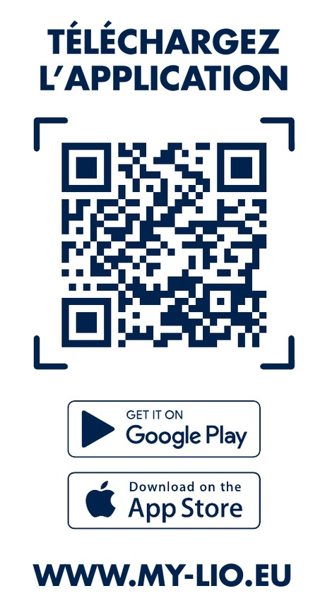Téléchargement de l'application SmartConnect : QR code, Google Play et App Store