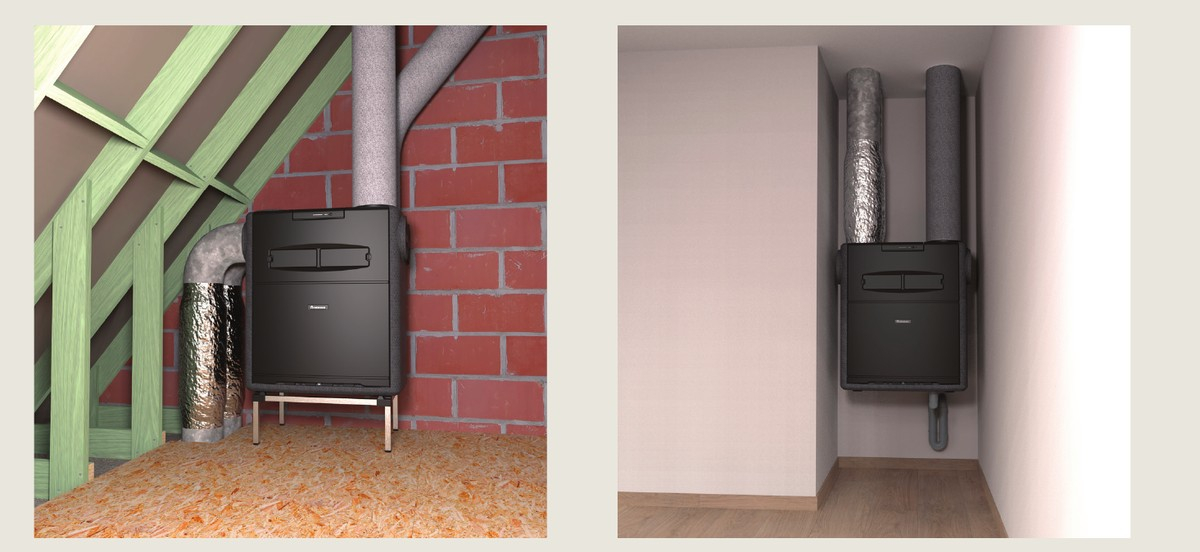 Exemples d implantation du Flux Wall en local technique