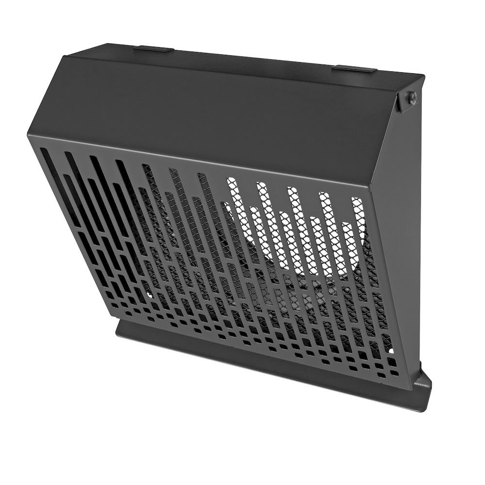 Grille de rejet d'air façade Ø160 Graphite