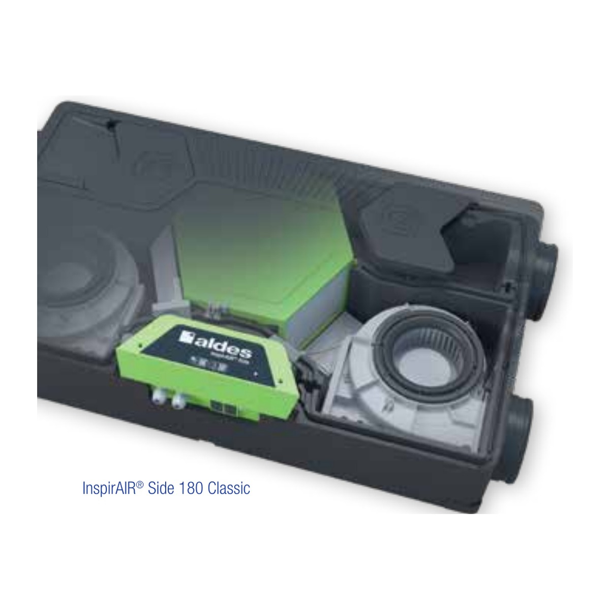 VMC double flux Aldes InspirAIR Side 180 Classic