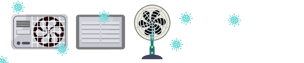 Influence des systèmes de ventilation sur la COVID-19