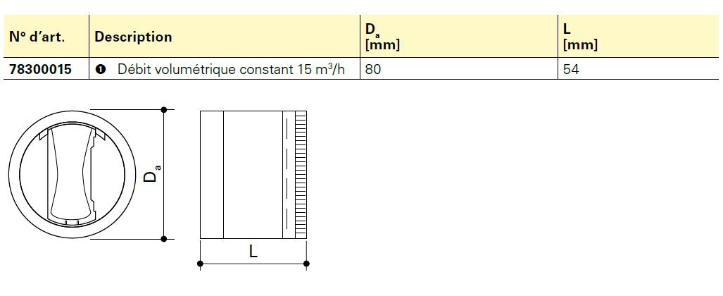 78300015 r&eacute;gulateur