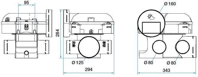 VMC simple flux EasyHome PureAir Classic Aldes