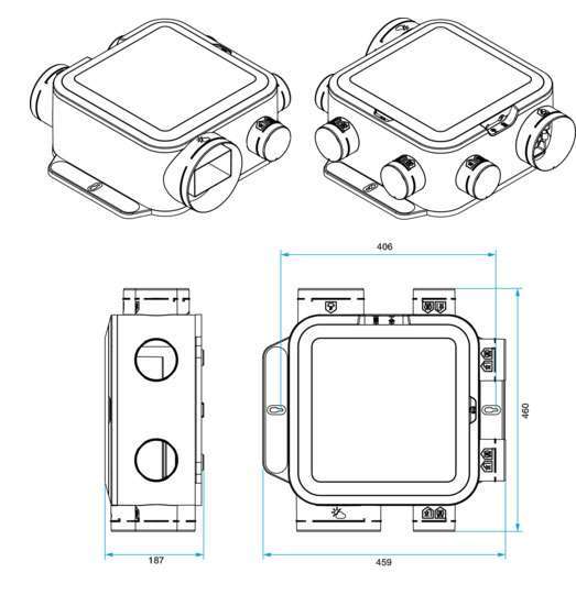 dimensions kit vmc easyhome autosens compact aldes 11026045