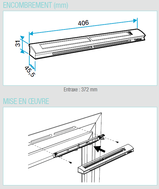 ehb aldes dimensions entrées d'air