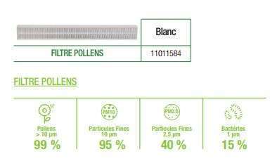 filtre pour entr&eacute;e air filtrante AirFILTER Aldes