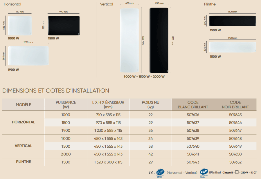 divali premium atlantic dimensions