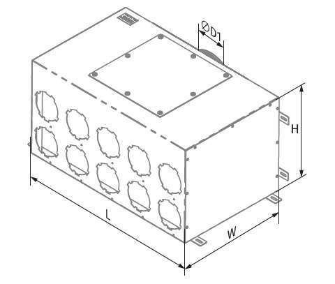 plenum repartition 10x90