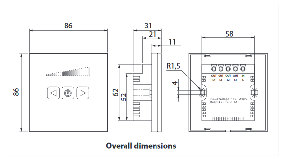 srs econoprime variateur dimensions