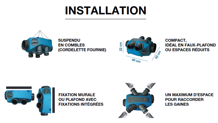 infinity nather vmc installation