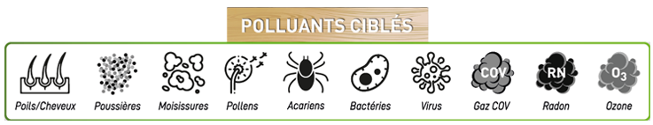 airpur 360 polluants cibles