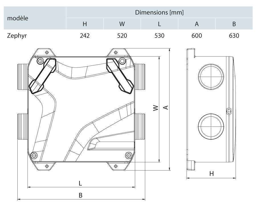 dimensions vmc double flux zephyr econoprime