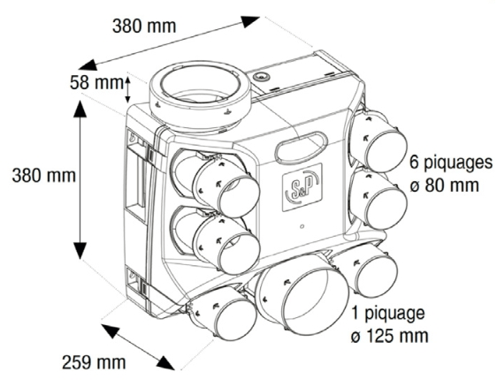 ozeo ecowatt unelvent dimensions1