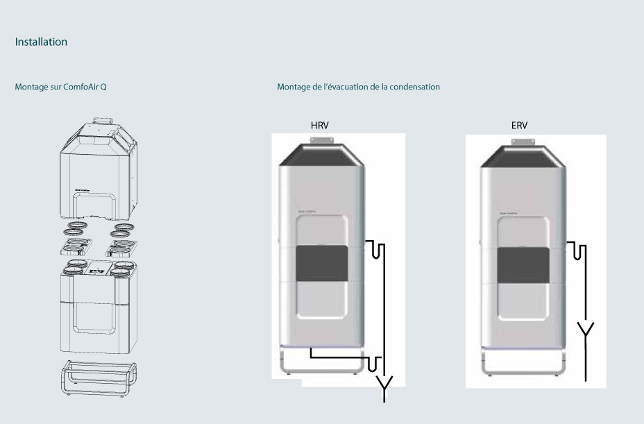 installation ComfoClime 36-471429207 zehnder