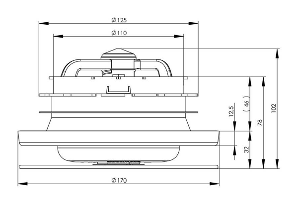comfovalve luna dimensions